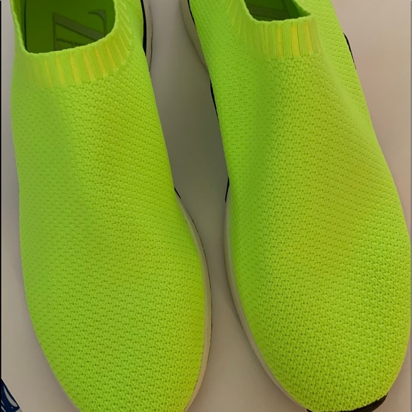 SALE‼️ ZARA Flourescent fabric sneakers - Picture 3 of 6